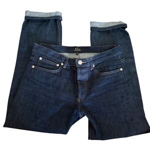 A.P.C. Petit Standard Raw Denim Selvedge Jeans Size 28